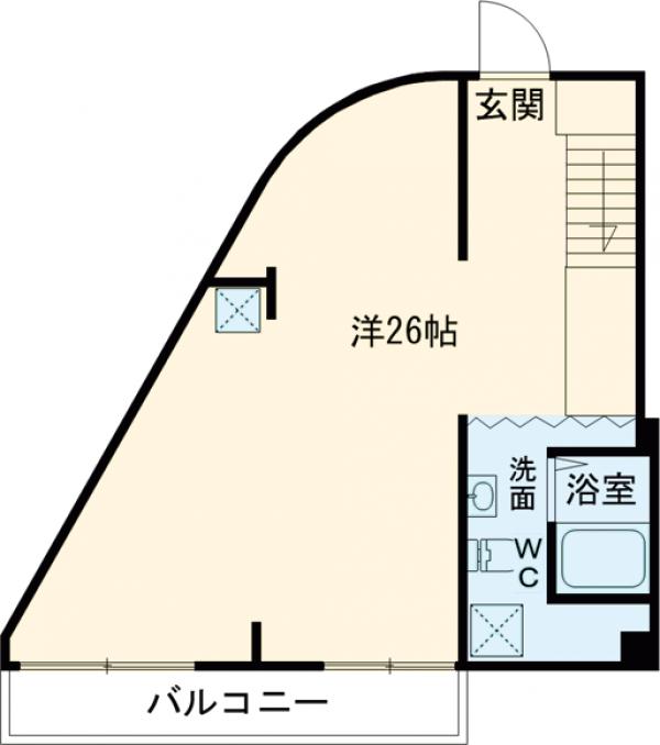 ロイヤルコート嵯峨の間取り