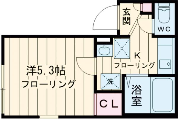 グランクオール氷川台の間取り