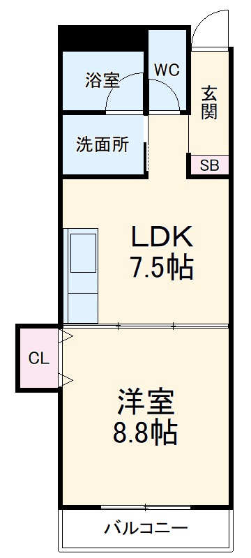NKビル野田の間取り