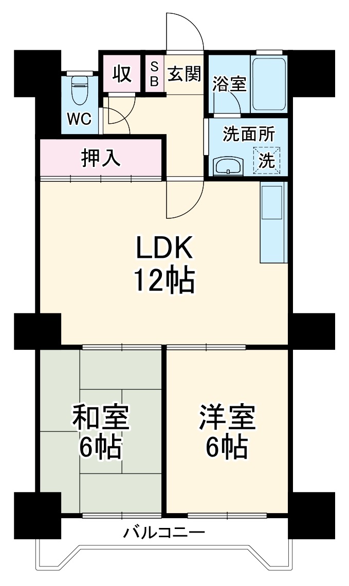グランフォレストの間取り
