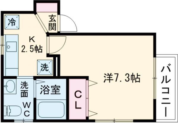 メゾン ブランシュの間取り
