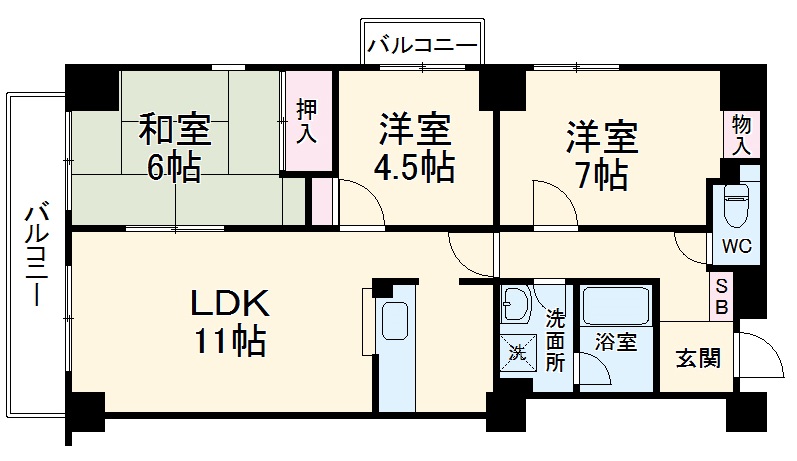 2/30 間取