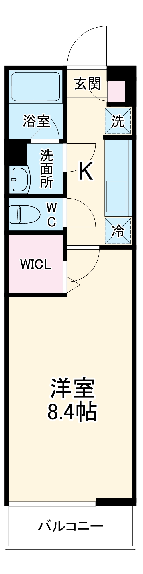 リブリ・壱番館の間取り