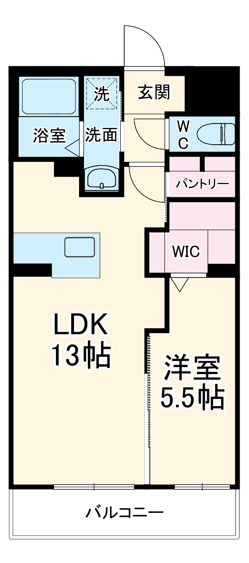 エクシード三方原Ⅰの間取り