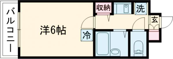 サンテミリオン品川戸越の間取り