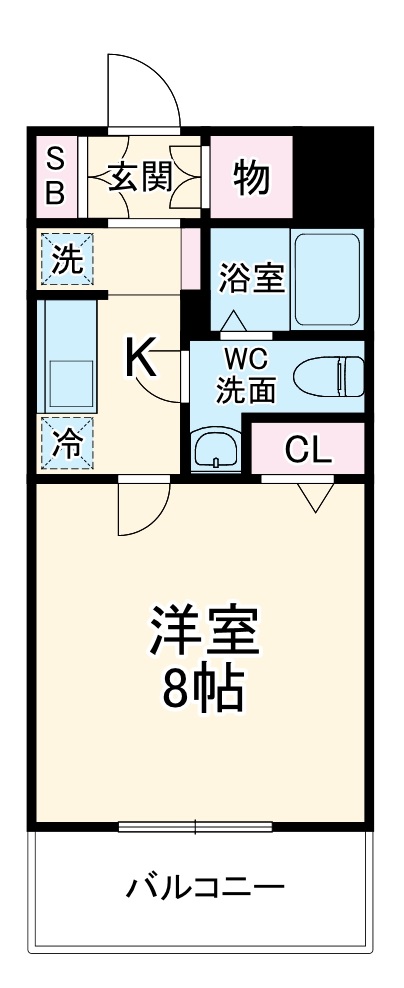 SHOKEN Residence名古屋SOUTHの間取り