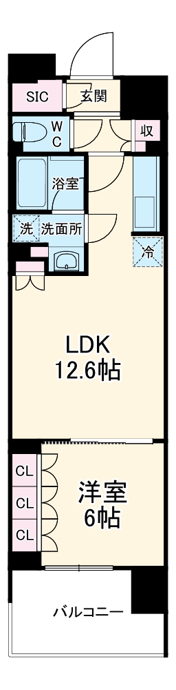 スカイグランデ津田沼の間取り