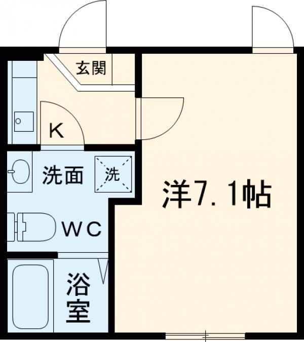 コートカリーナ竹ノ塚の間取り