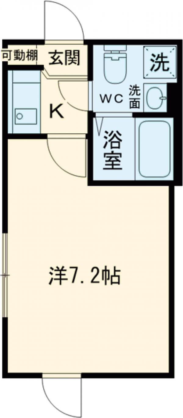コートカリーナ竹ノ塚の間取り