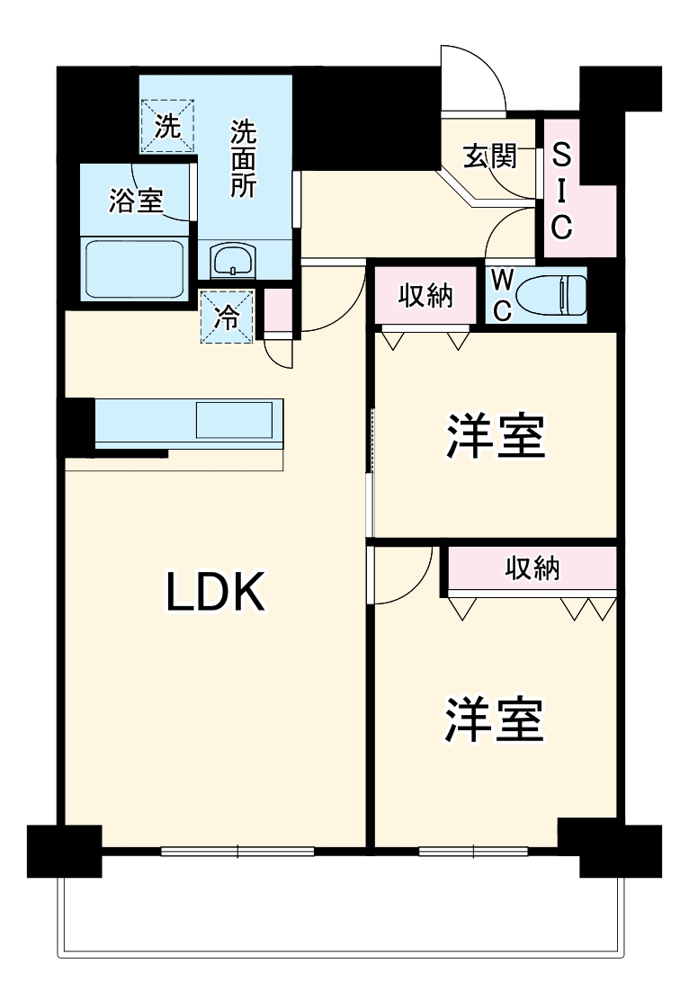 アーバンパーク日吉の間取り