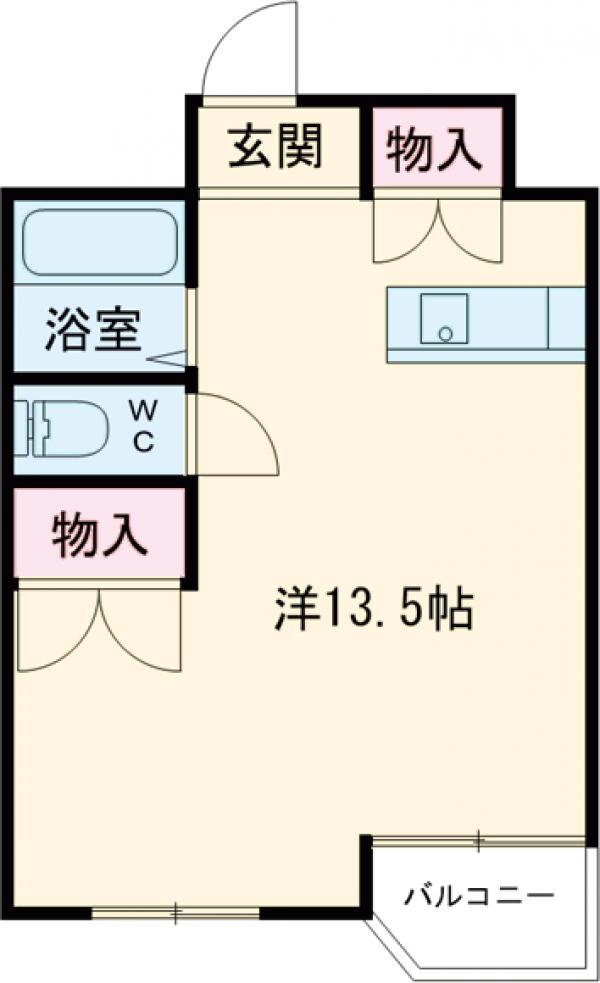 ヴィラエスポワール古来の間取り