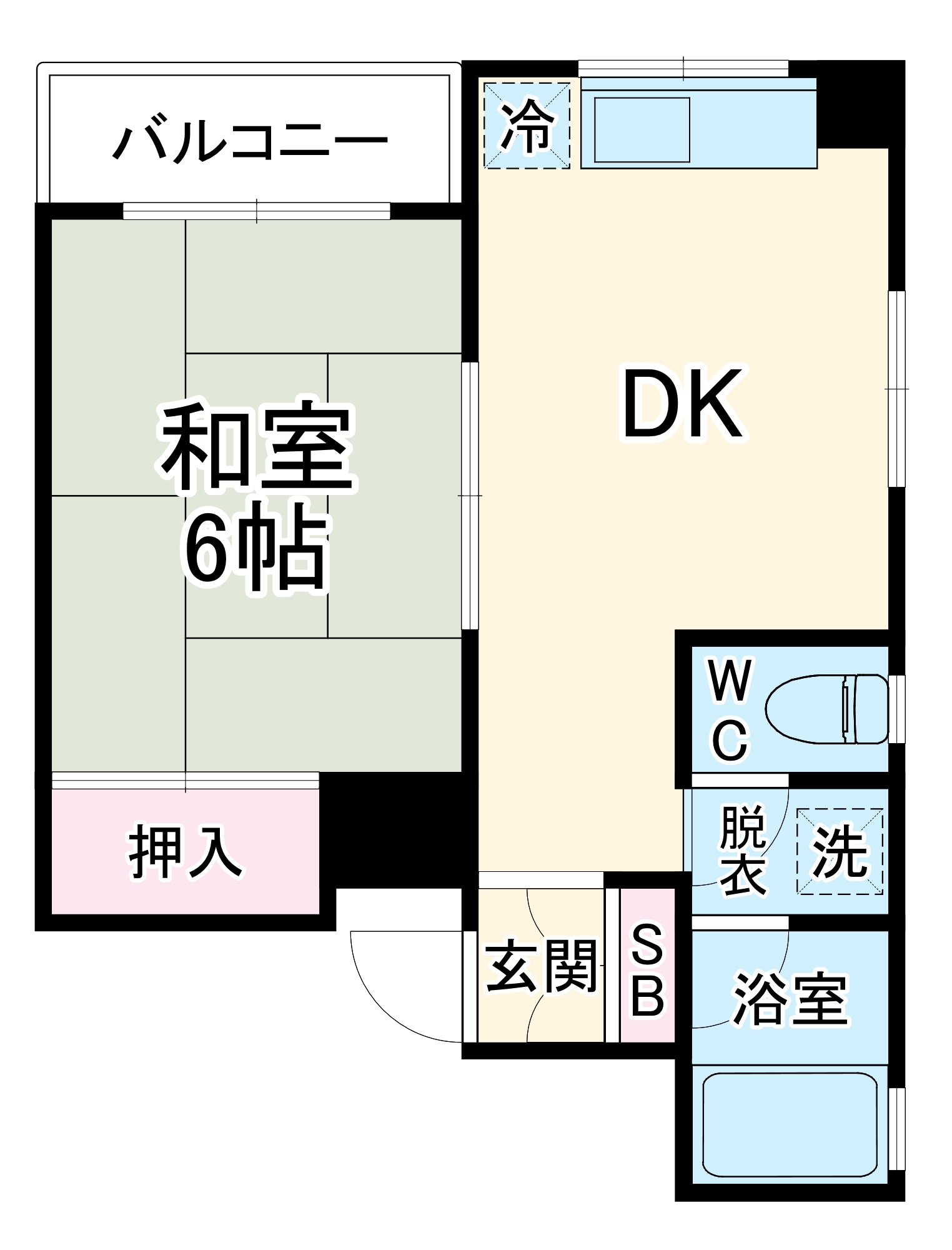セレクトハウス山三の間取り