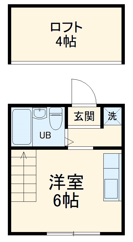 ソレイユ中原の間取り