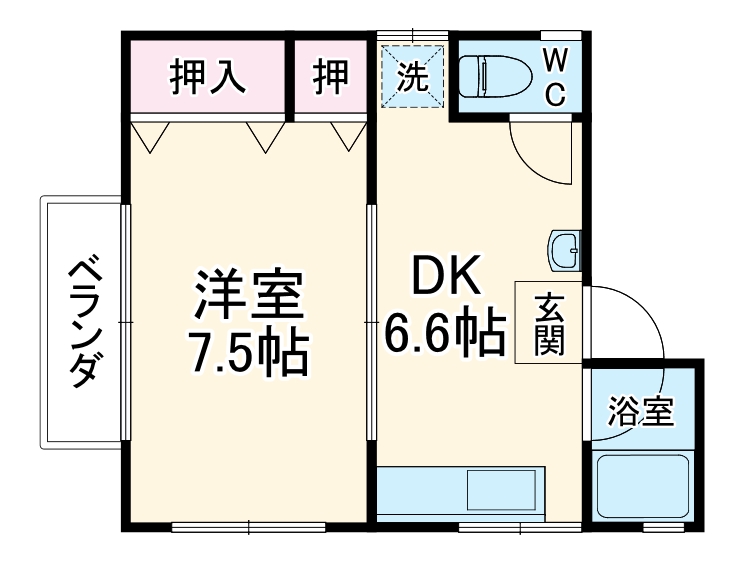 メゾン・ミナミの間取り