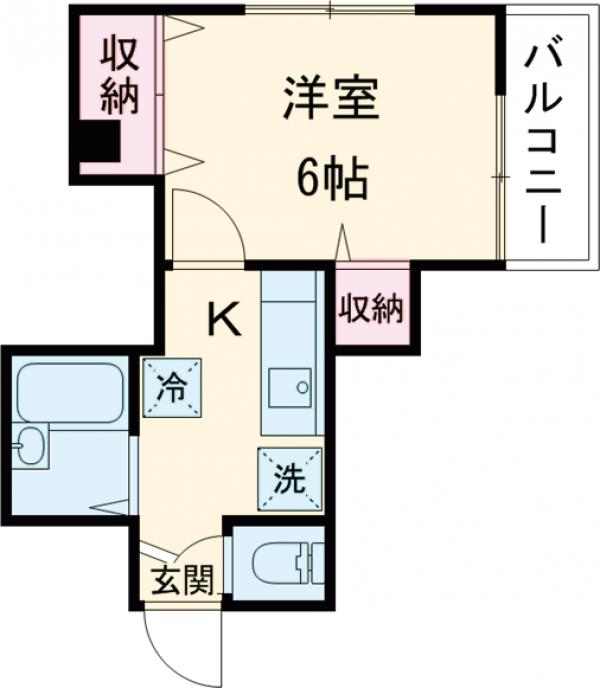 マンション黒米の間取り