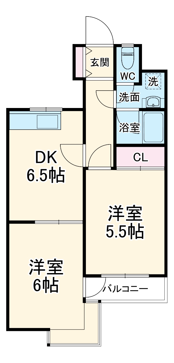 Fujisawa SAKURA Residenceの間取り
