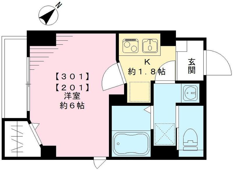 MTレジデンス早稲田の間取り
