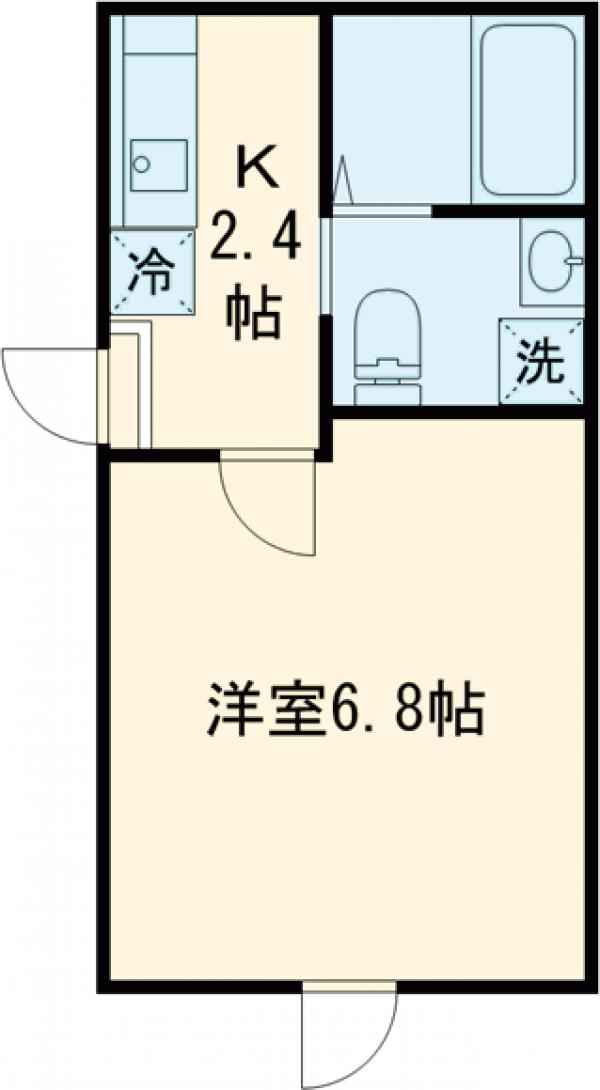 Aven 京成小岩の間取り