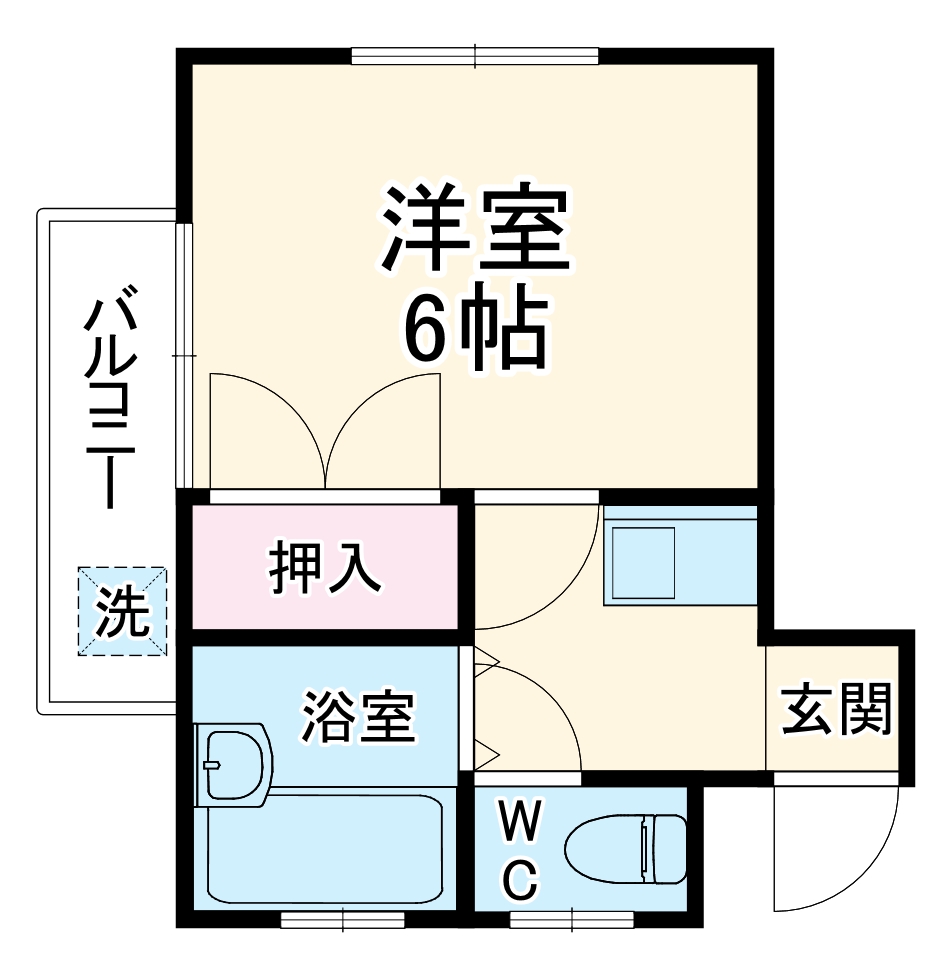 ヒルズ長尾の間取り