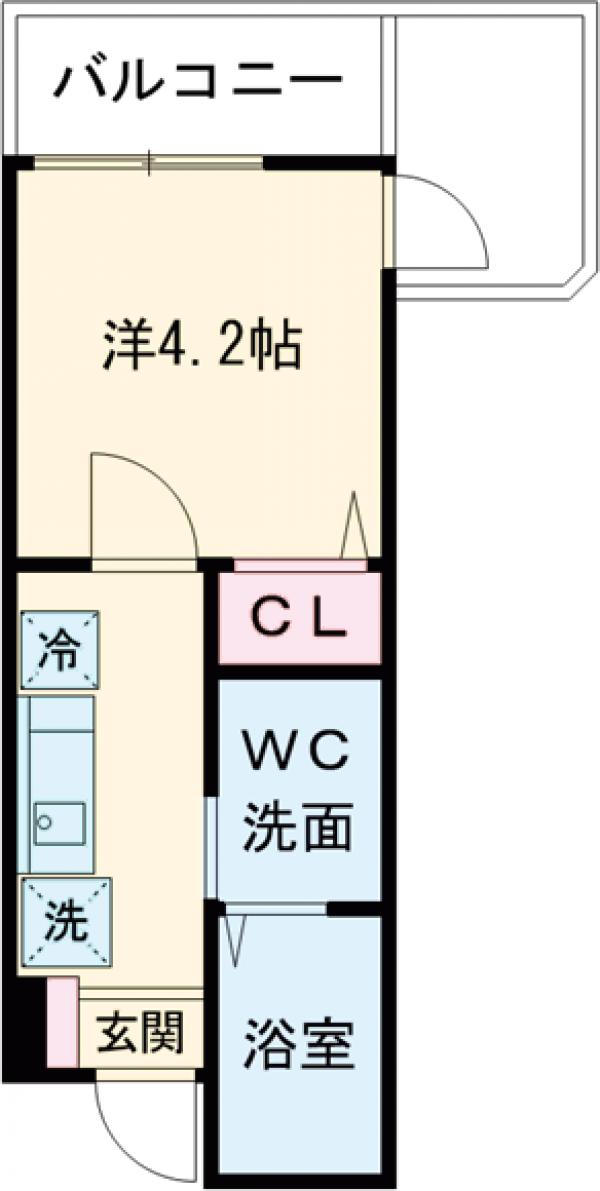 ルサージュ南馬込の間取り
