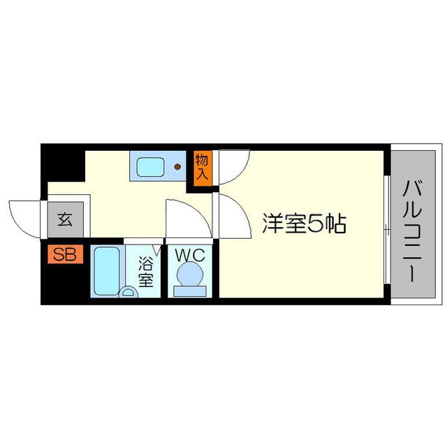 クレハタワーズ東中島の間取り