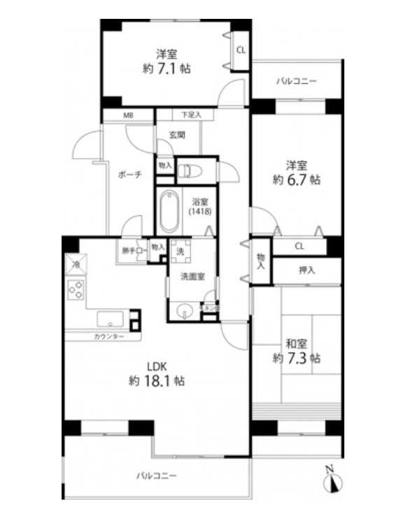 間取