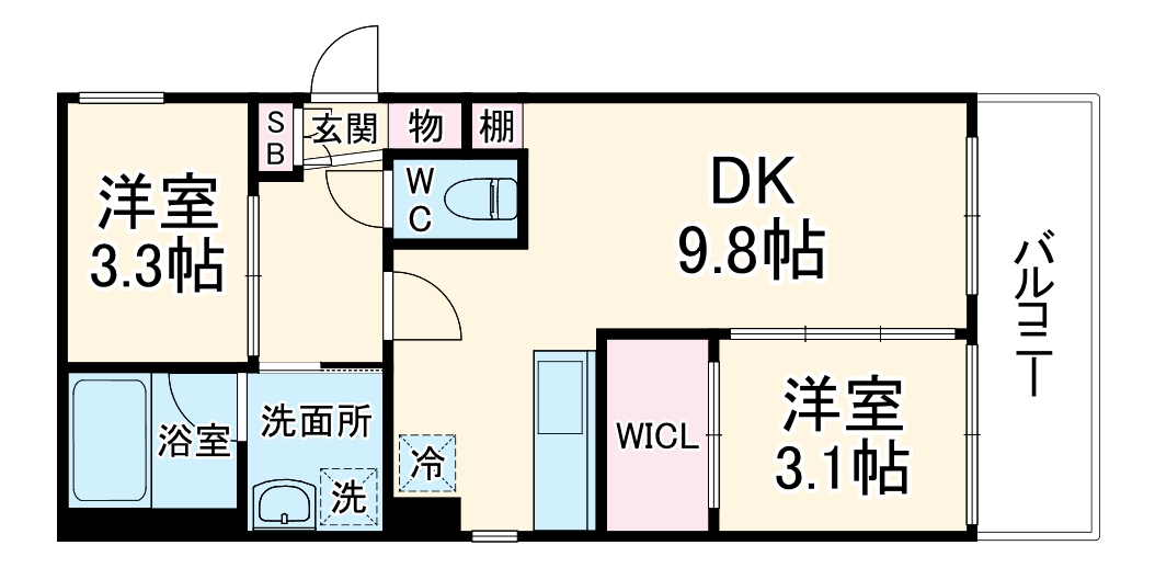 1/7 間取