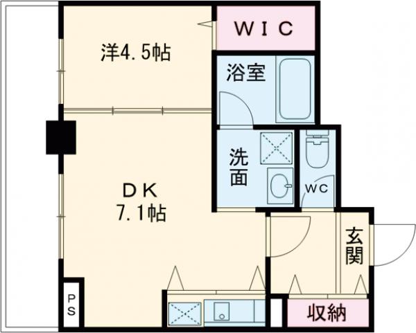 Lamer久茂地の間取り