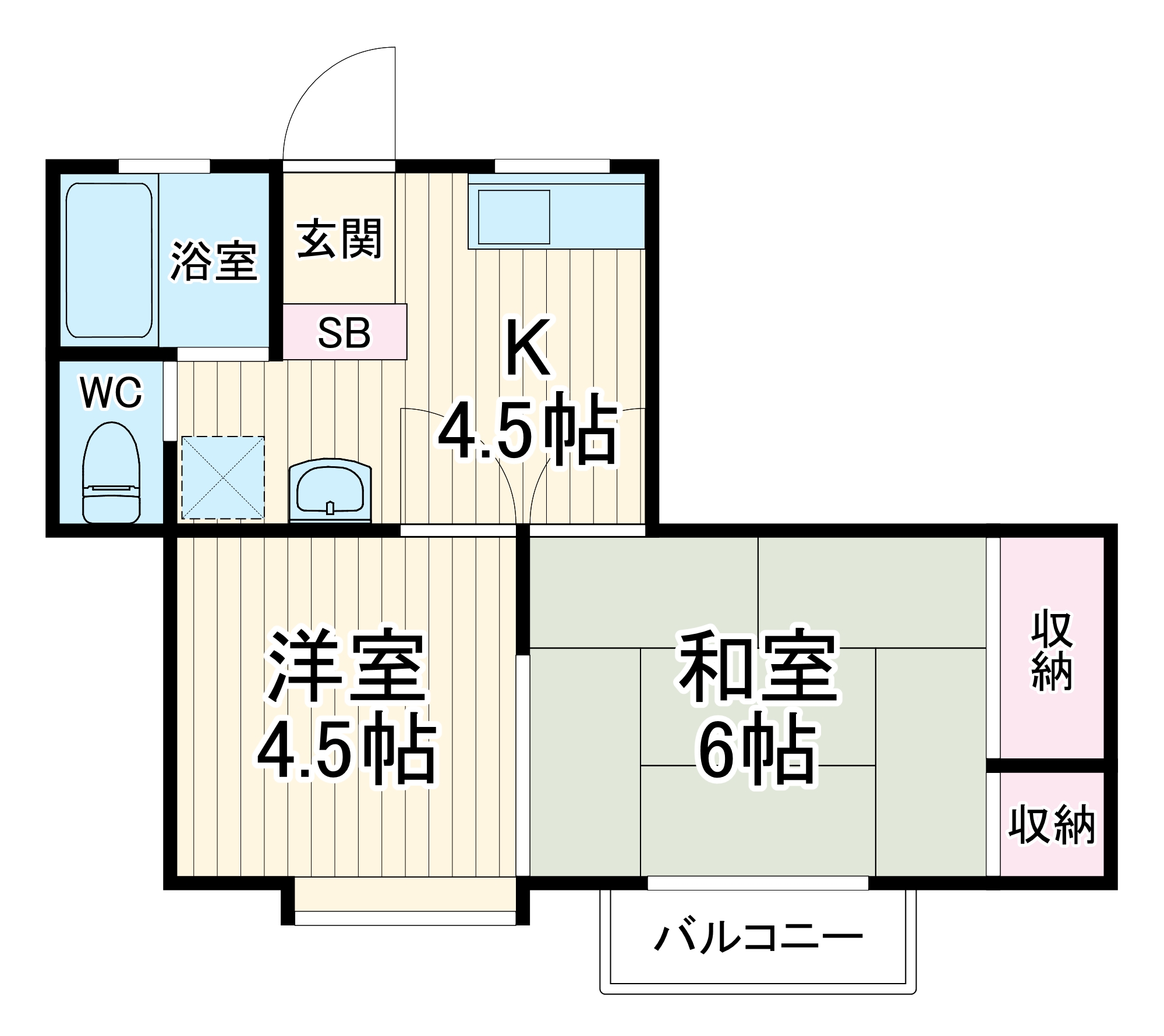 エルドリームの間取り
