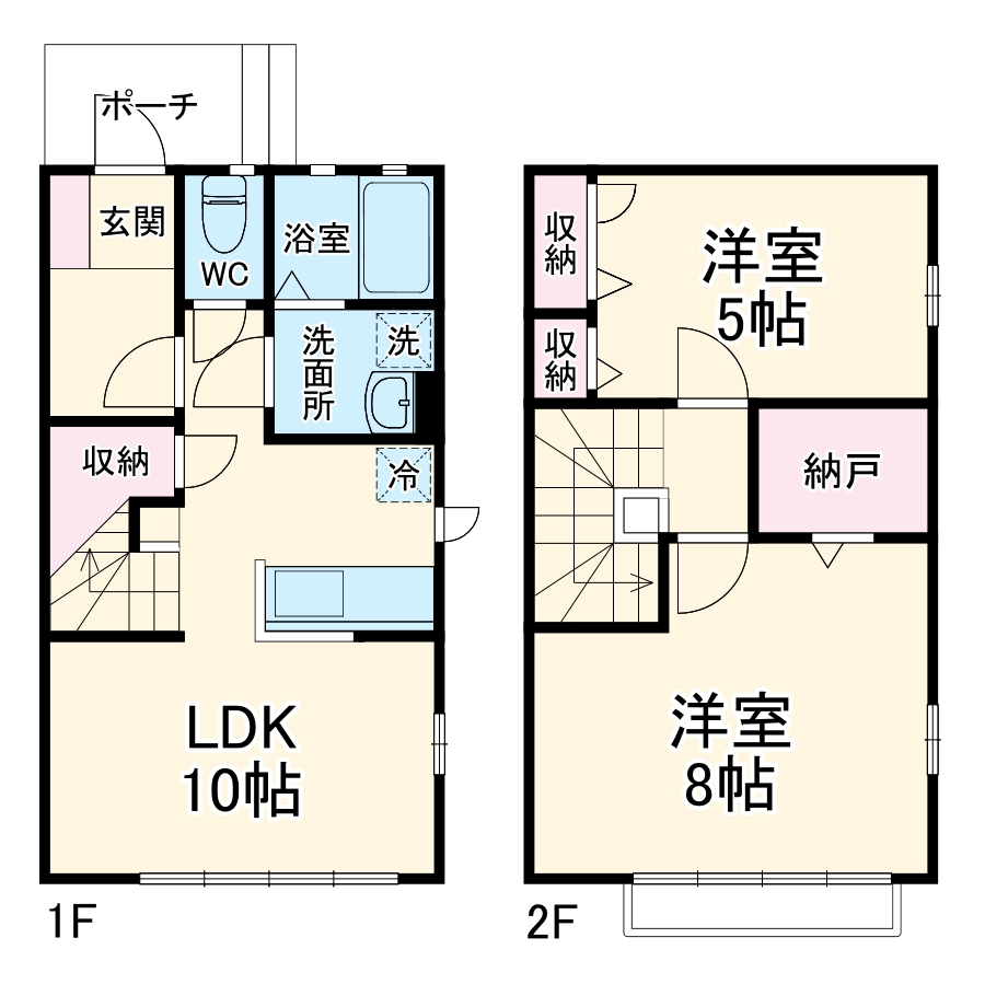 レトア高鼻の間取り