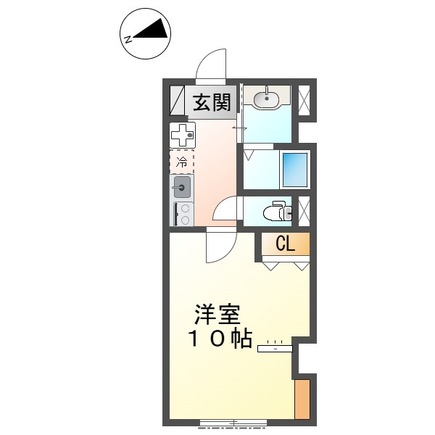 イーストフェザーの間取り