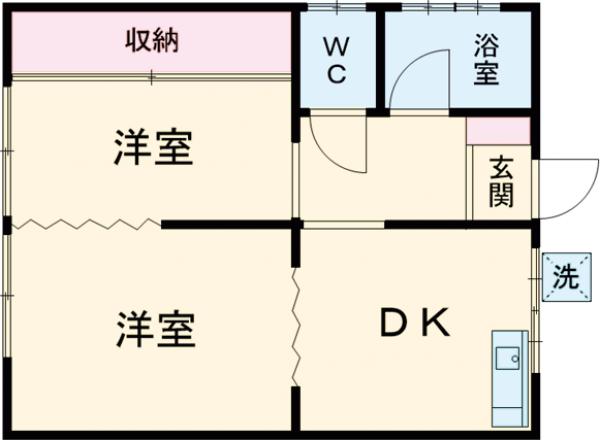 フォーサイト篠栗Petitvillageの間取り
