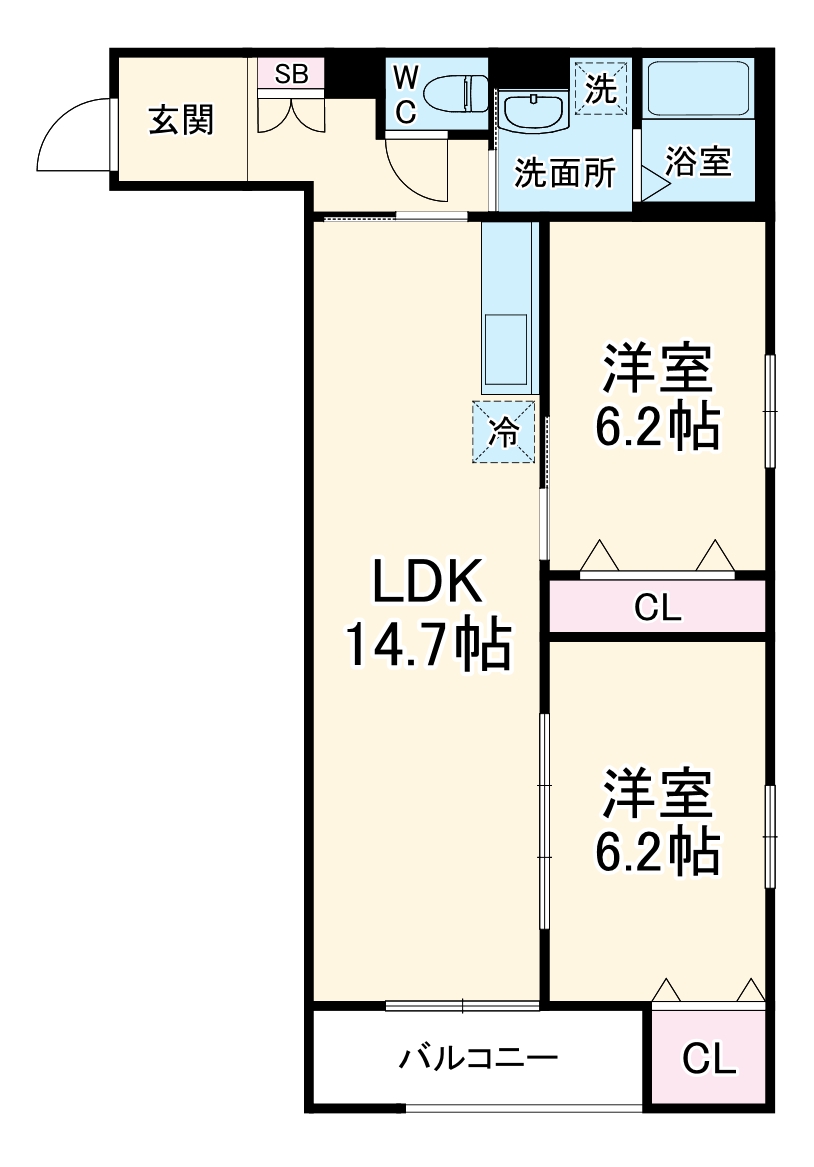 2/30 間取