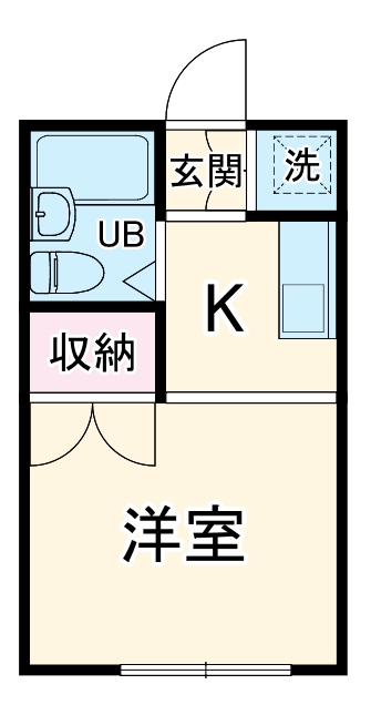 ファミリーコーポ笈川F棟の間取り