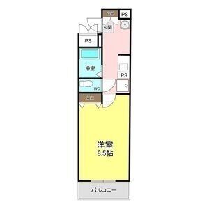 アイランド打中の間取り