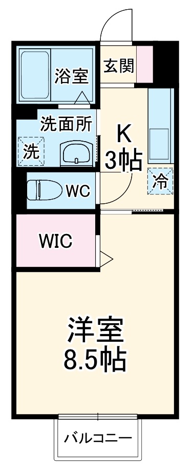 ブランフルールの間取り