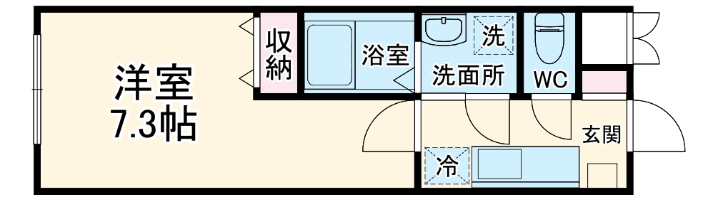 モノリス船橋本町の間取り