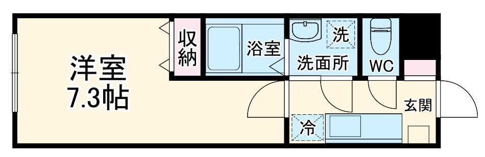モノリス船橋本町の間取り