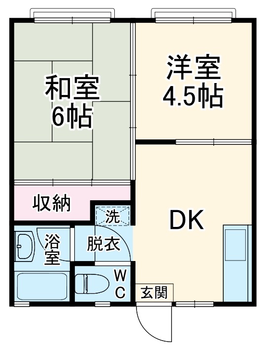 パーシモンコートの間取り