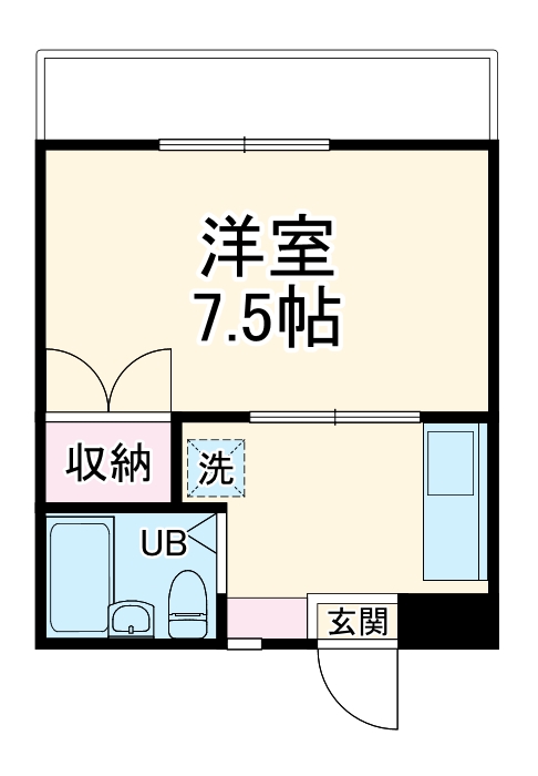 フジシティコーポの間取り