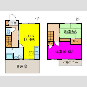 ハイツKITANOの間取り