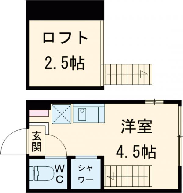 ORACLE SHIN-OKUBOの間取り