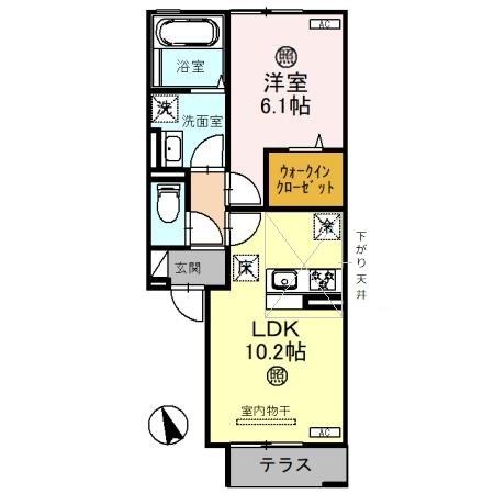 CHARMYの間取り
