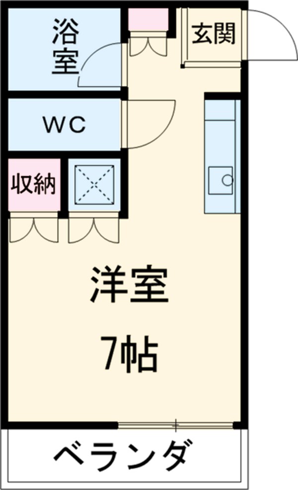 チャコール浦安の間取り