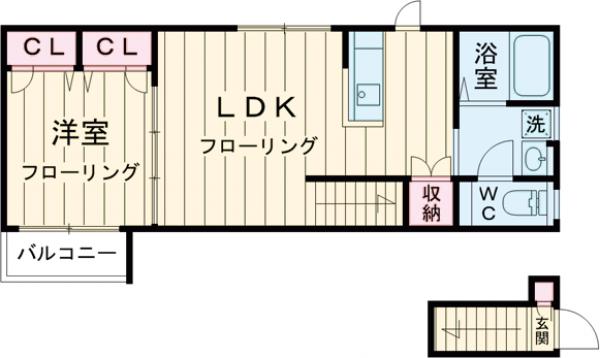 Libero武蔵関の間取り