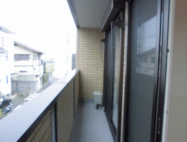 12/25 バルコニー