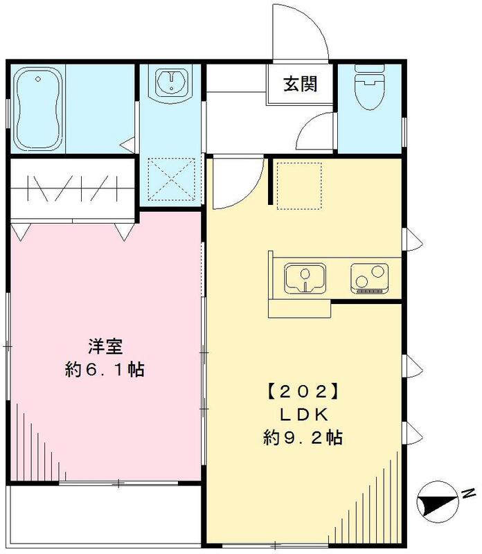 カーサルビアの間取り