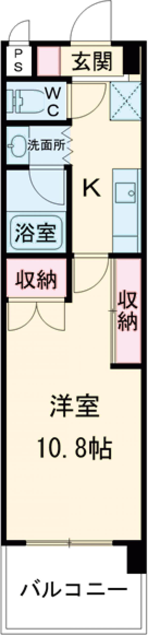 クロワサンスの間取り