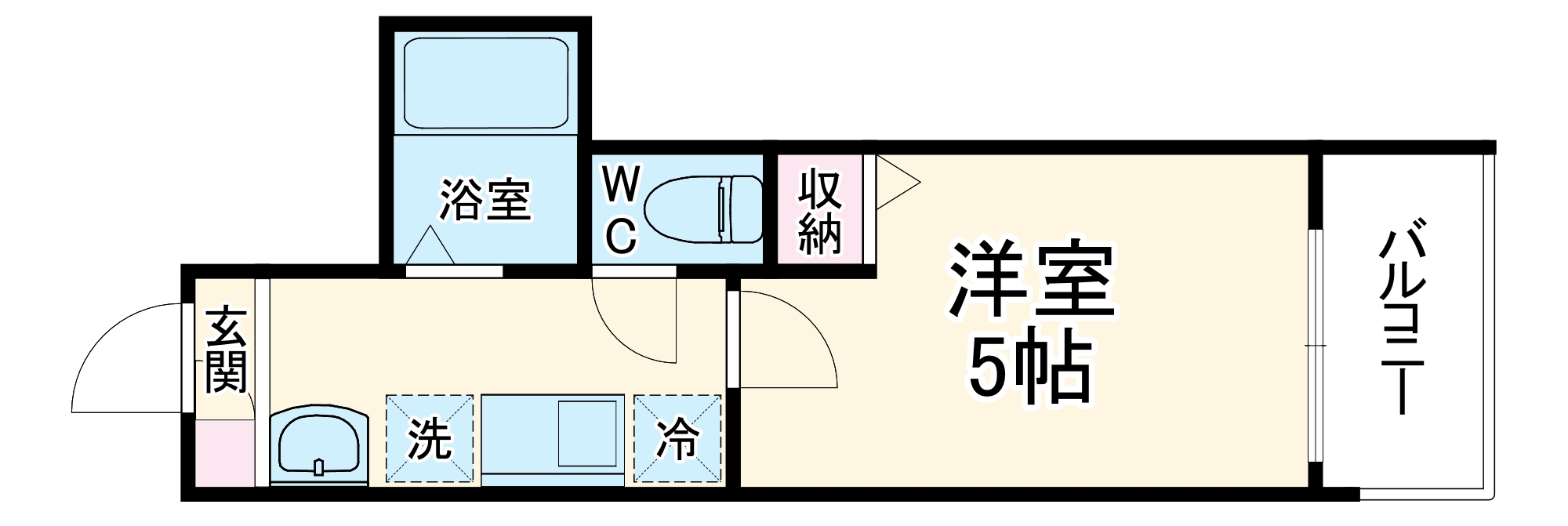 MELDIA六角橋1丁目の間取り