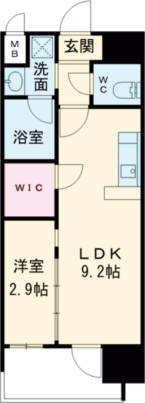 CINQ IWASE BLDの間取り